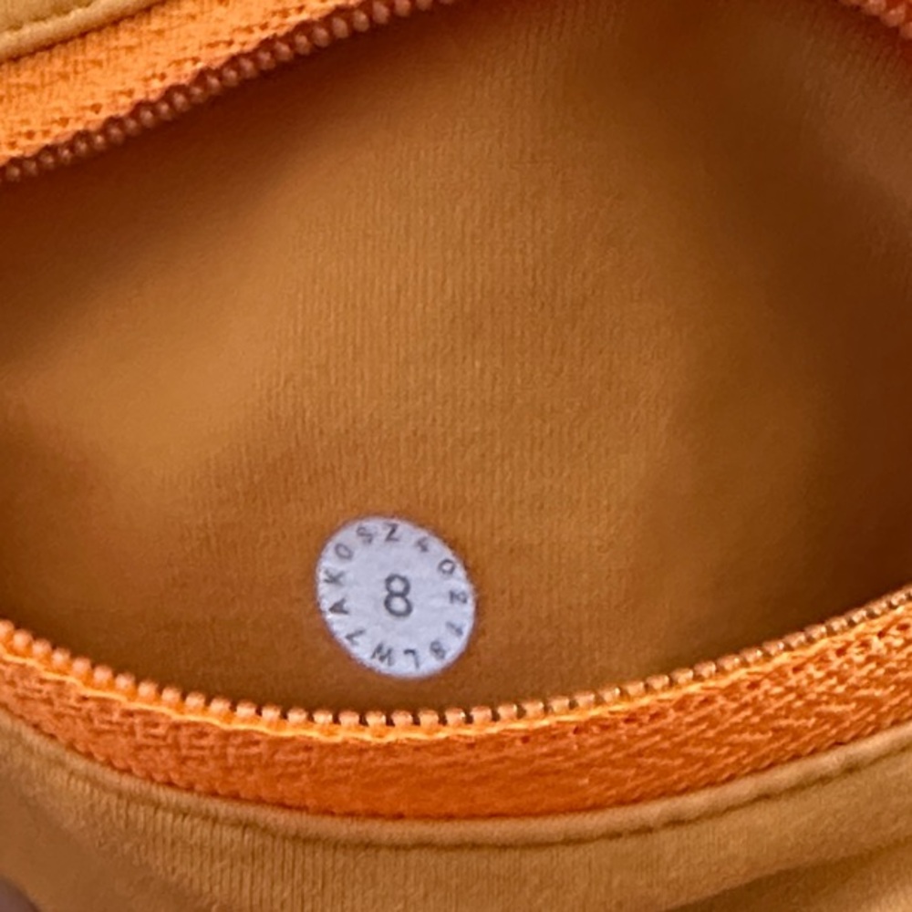 Lululemon Athletica Vibrant Orange Athletic Shorts - Picture 4 of 4